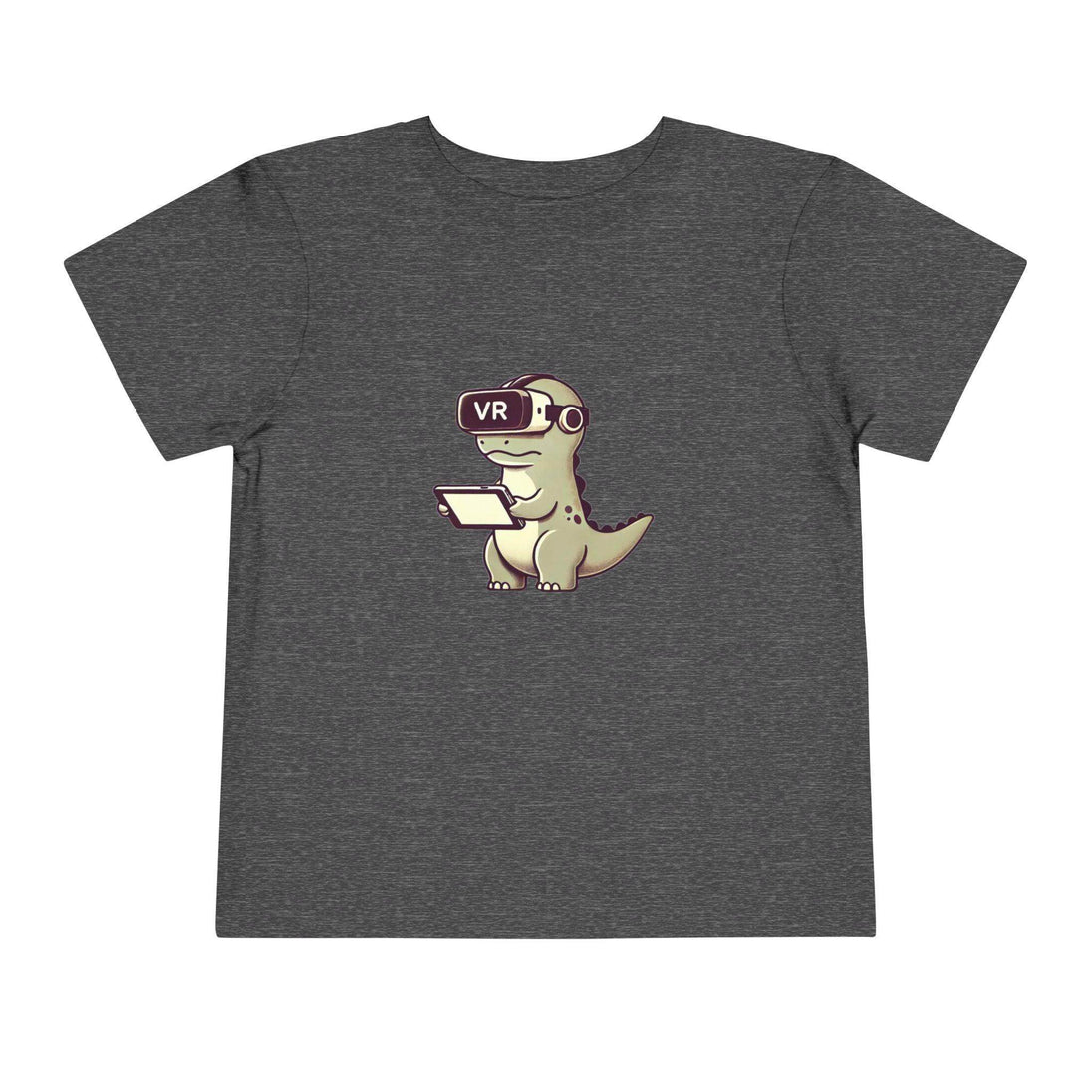 VR Dinosaur - Toddler Short Sleeve Tee - Brightsee