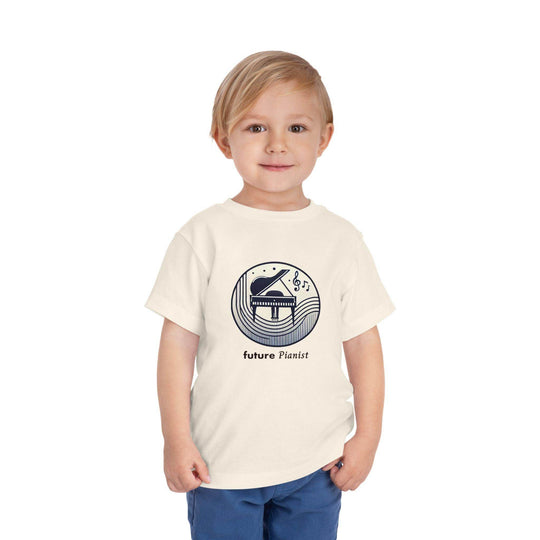 Future Pianist - Toddler Short Sleeve - Brightsee