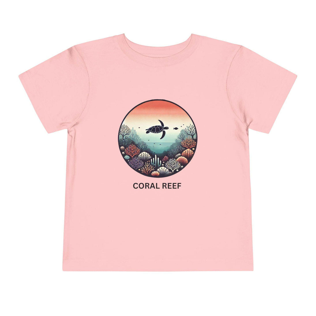Coral Reef - Toddler Short Sleeve Tee - Brightsee