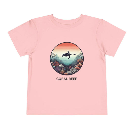 Coral Reef - Toddler Short Sleeve Tee - Brightsee