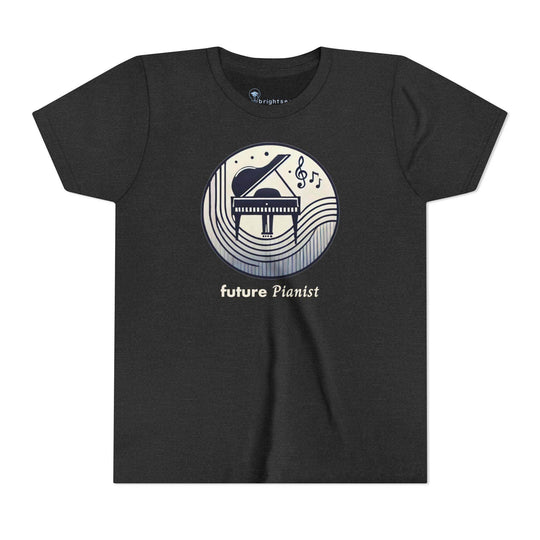 Future Pianist - Youth Short Sleeve - Brightsee