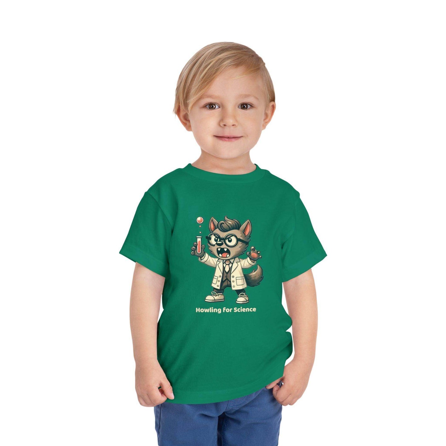 Howling for Science - Toddler Short Sleeve - Brightsee