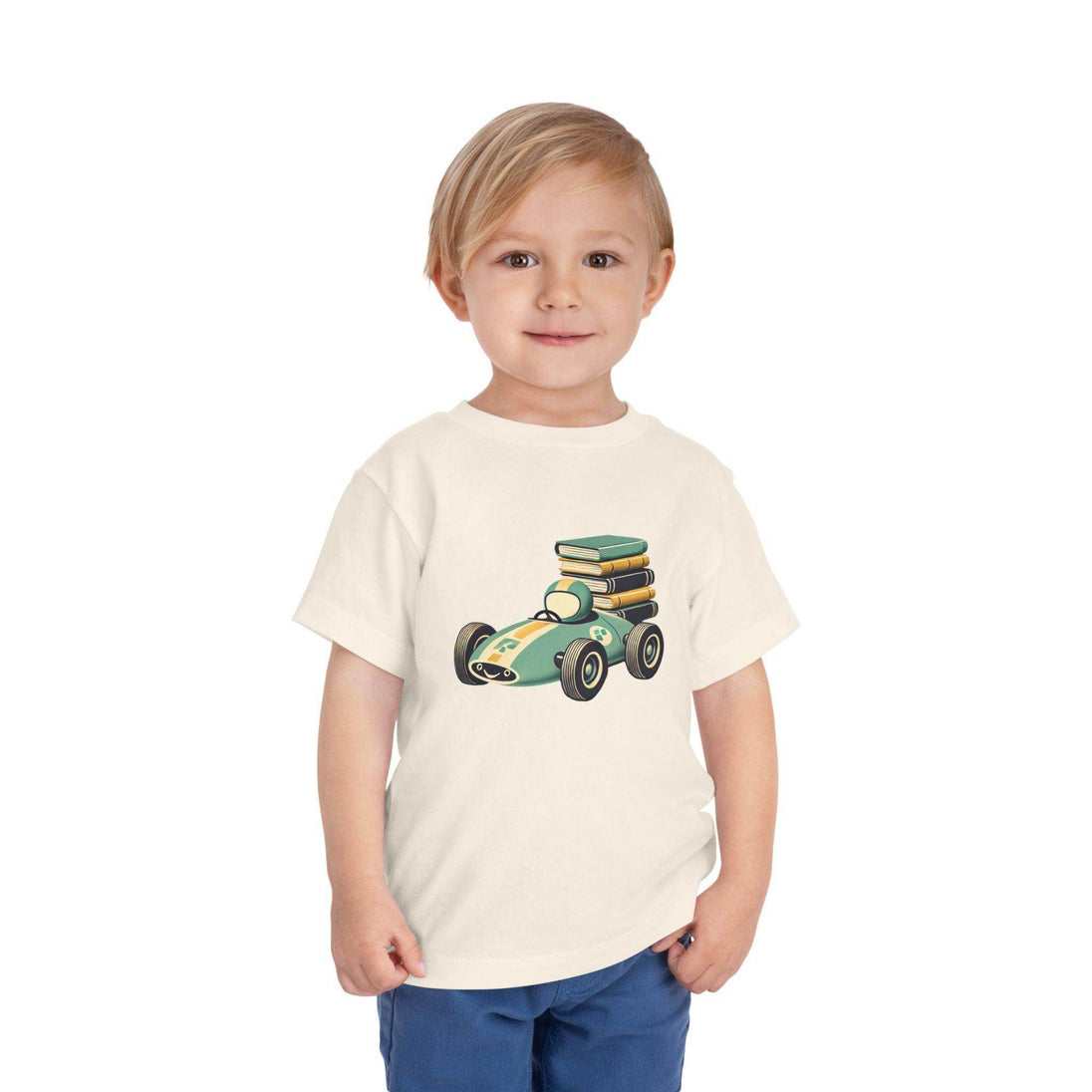 Book Delivery Race Car - Toddler Short Sleeve - Brightsee