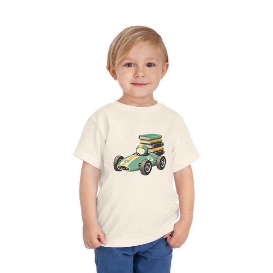 Book Delivery Race Car - Toddler Short Sleeve - Brightsee