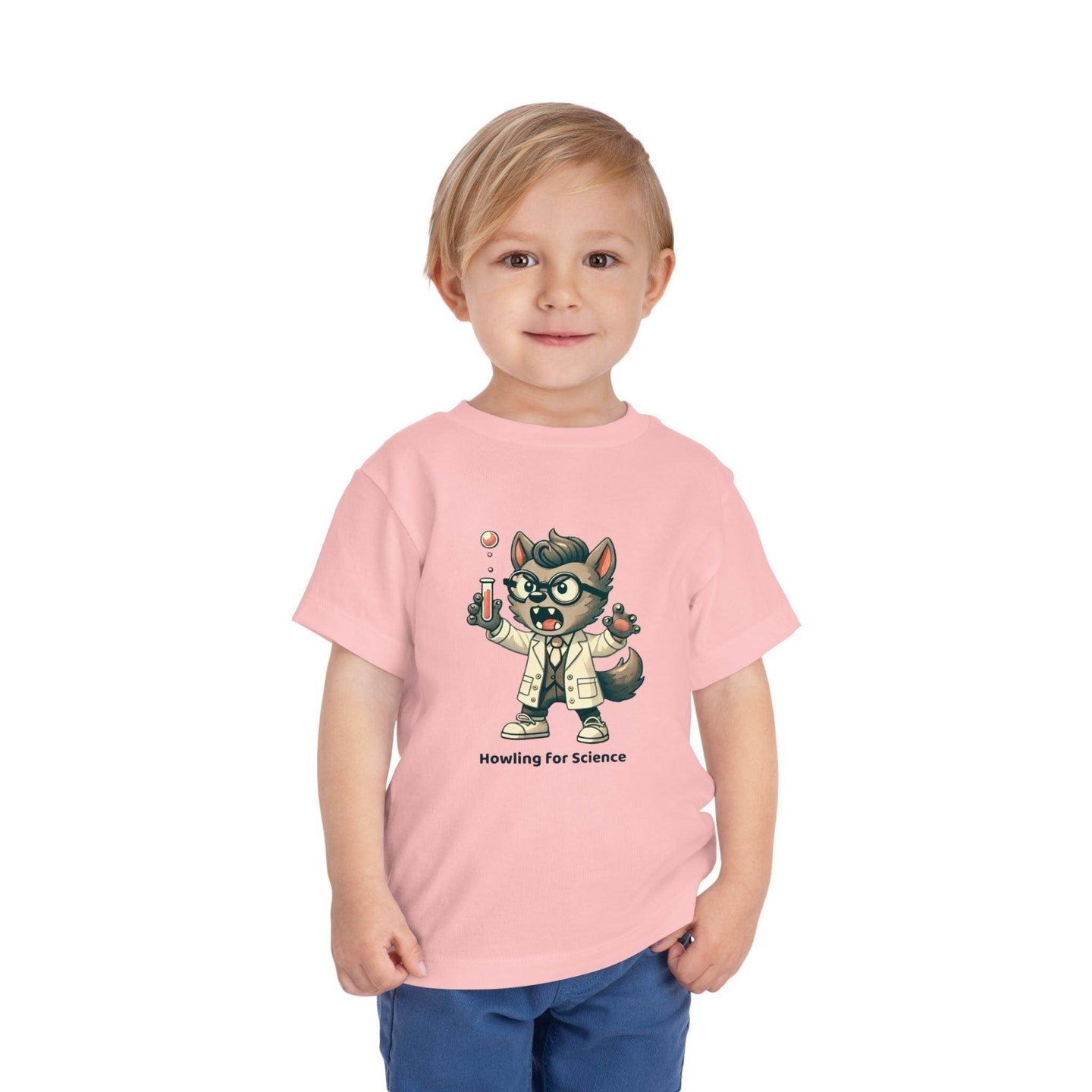 Howling for Science - Toddler Short Sleeve - Brightsee