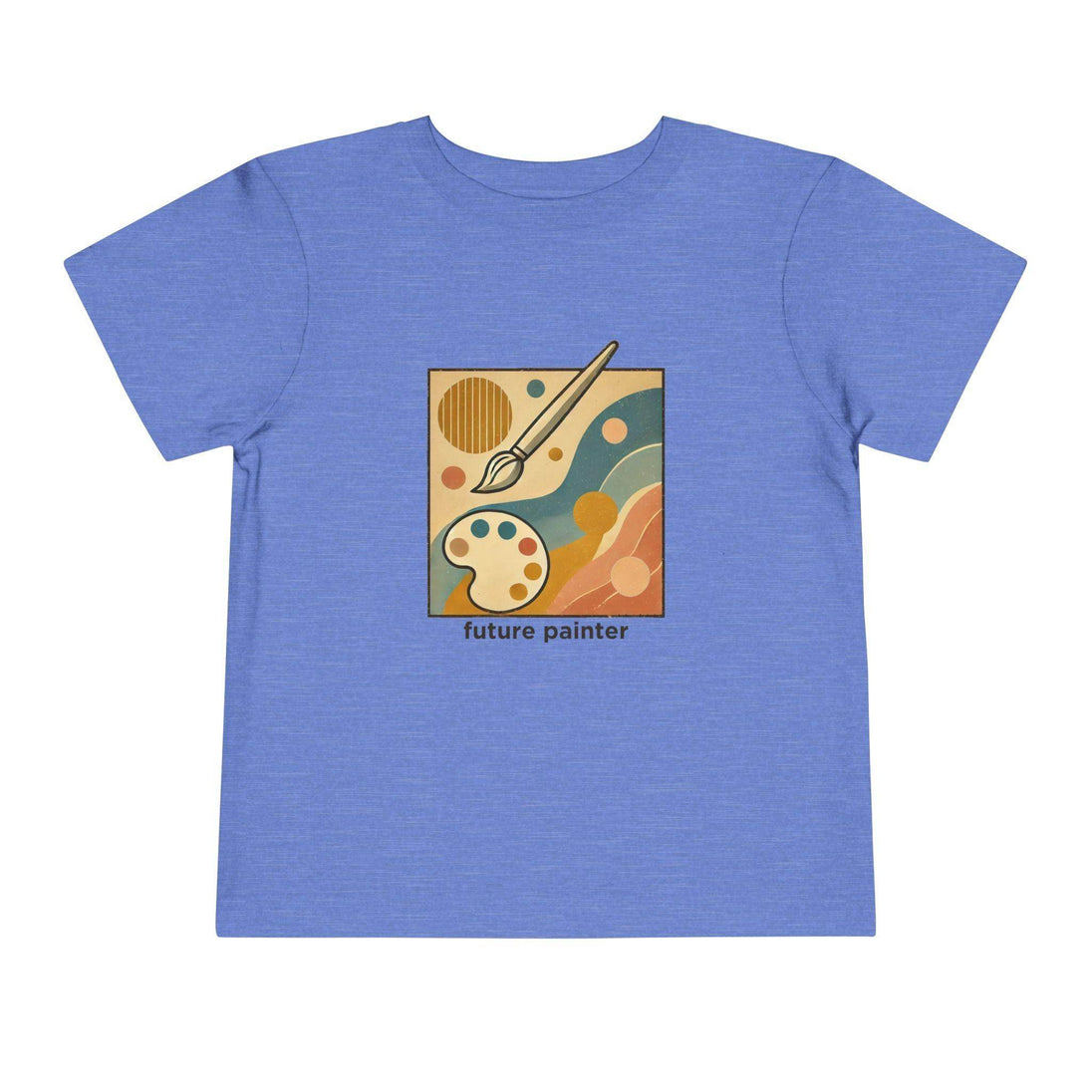Future Artist Brushstrokes - Toddler Short Sleeve - Brightsee