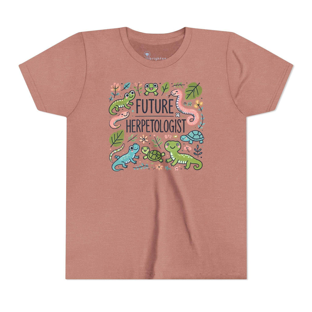 Future Herpetologist Cute - Youth Short Sleeve - Brightsee
