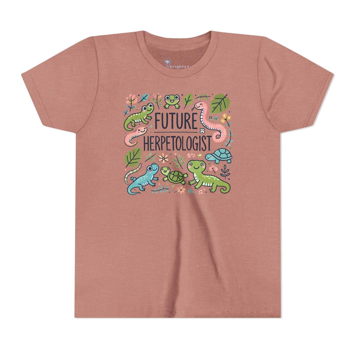 Future Herpetologist Cute - Youth Short Sleeve - Brightsee