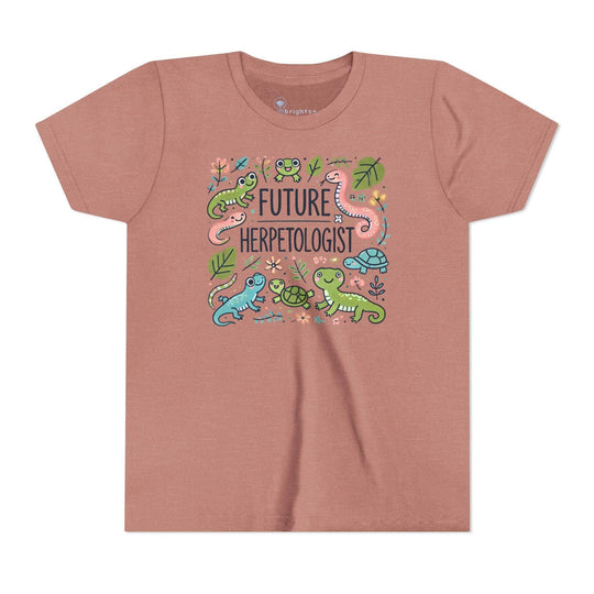 Future Herpetologist Cute - Youth Short Sleeve - Brightsee