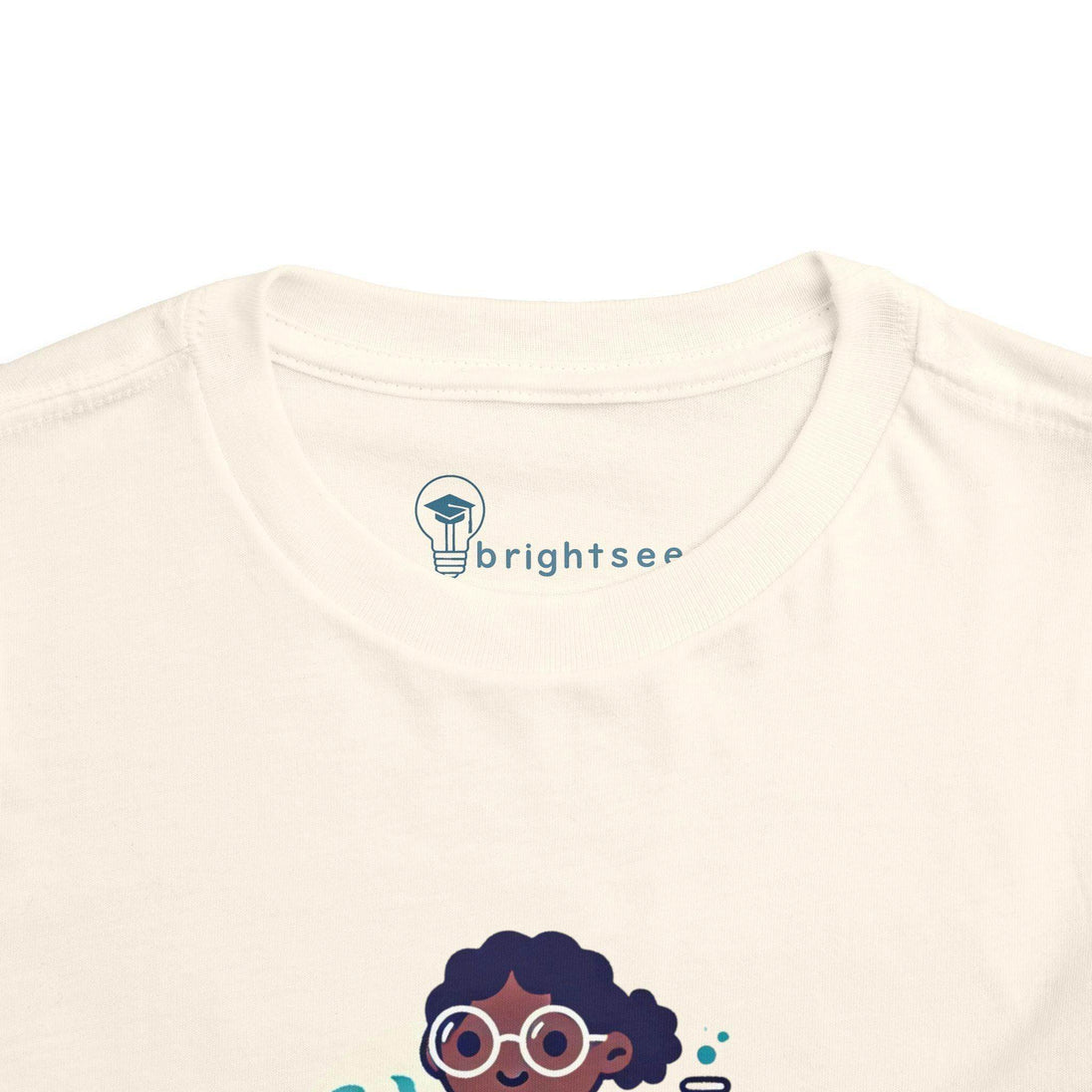 Surfing Scientist Girl - Toddler Short Sleeve - Brightsee