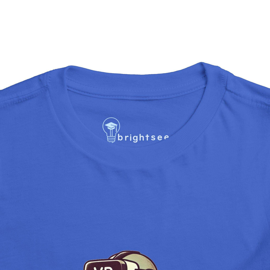 VR Dinosaur - Toddler Short Sleeve Tee - Brightsee