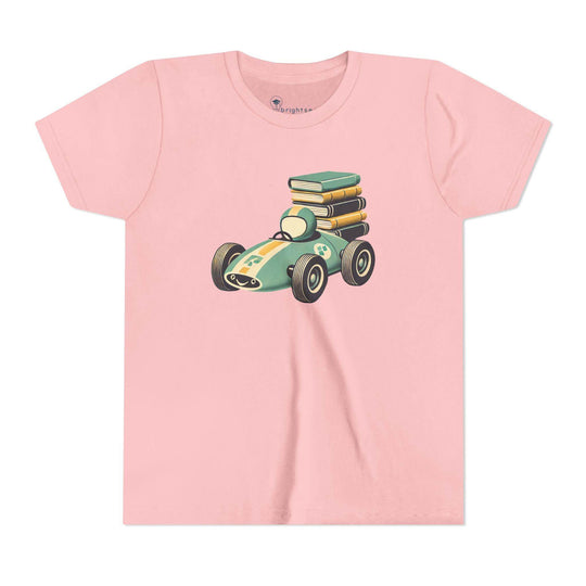 Book Delivery Race Car - Youth Short Sleeve - Brightsee