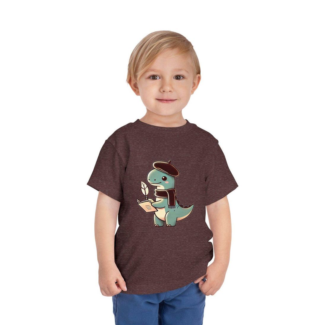 Dinosaur Author - Toddler Short Sleeve - Brightsee