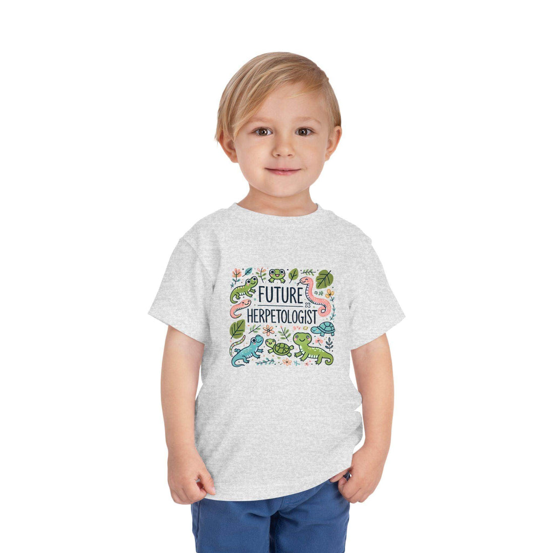 Future Herpetologist Cute - Toddler Short Sleeve - Brightsee