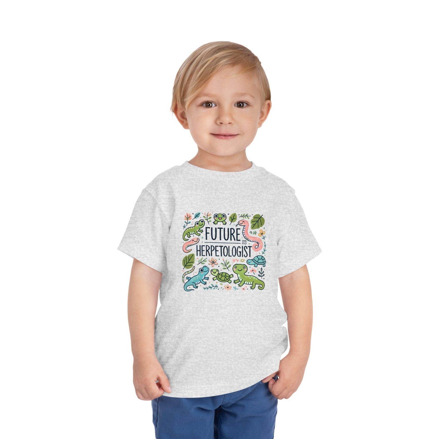 Future Herpetologist Cute - Toddler Short Sleeve - Brightsee