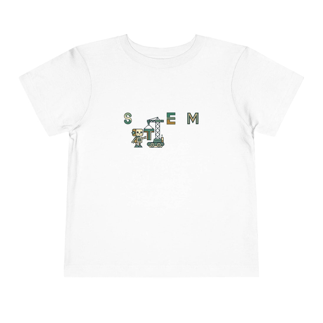 STEM Builder Crane - Toddler Short Sleeve - Brightsee