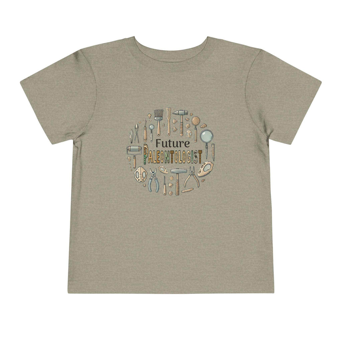 Future Paleontologist Circle - Toddler Short Sleeve - Brightsee