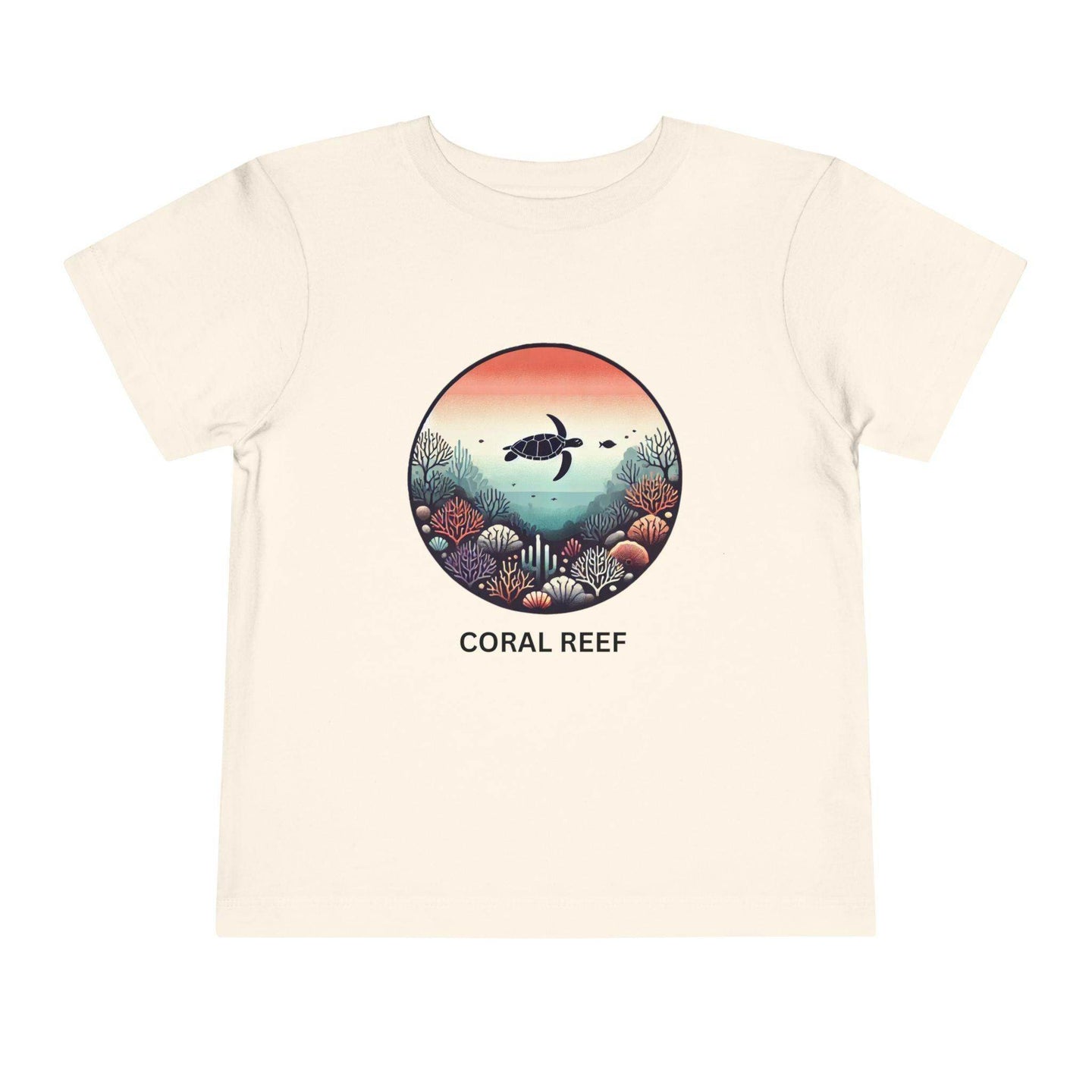 Coral Reef - Toddler Short Sleeve Tee - Brightsee