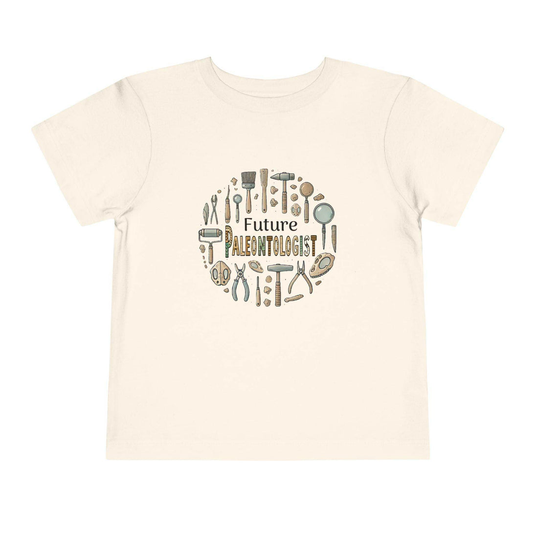 Future Paleontologist Circle - Toddler Short Sleeve - Brightsee