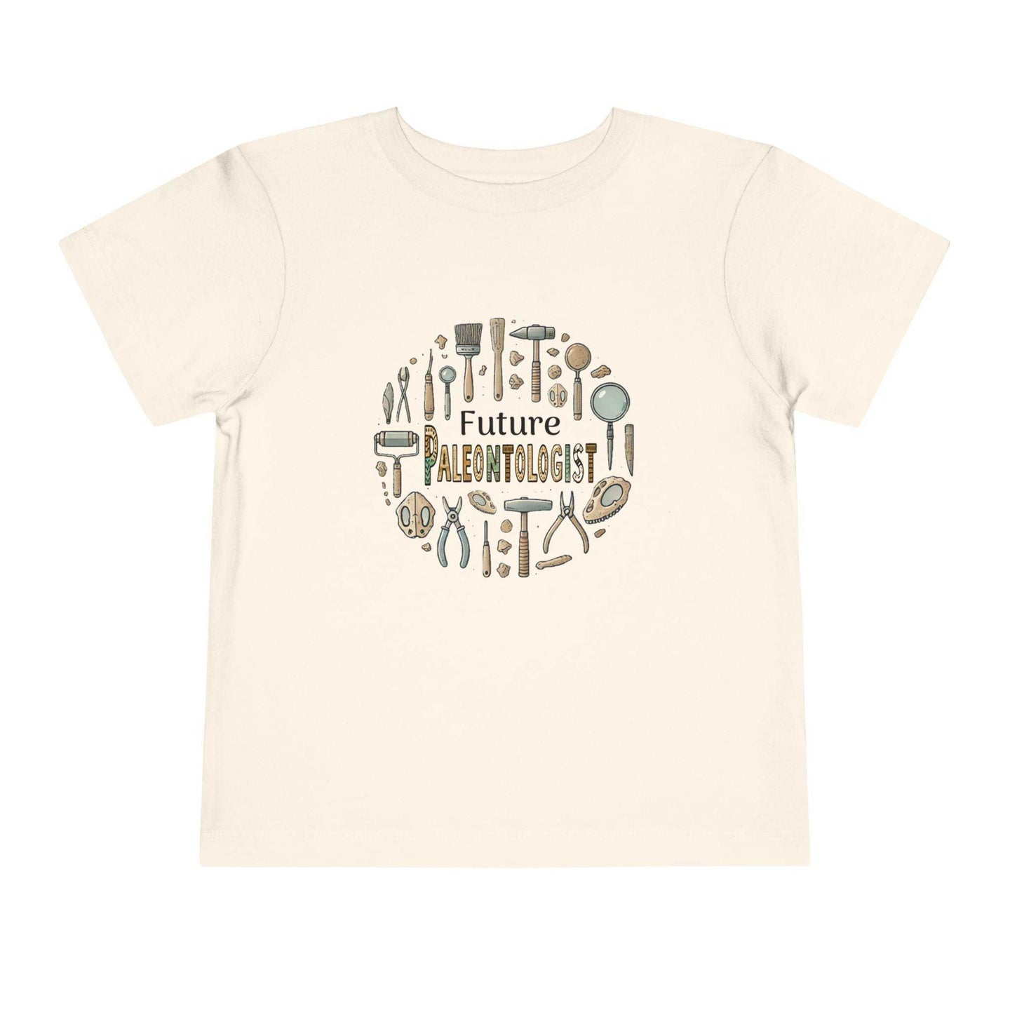 Future Paleontologist Circle - Toddler Short Sleeve - Brightsee