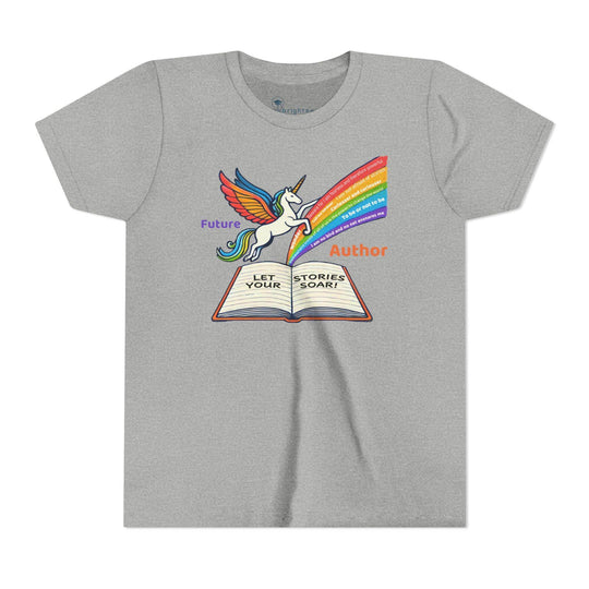 Future Author Alicorn - Youth Short Sleeve - Brightsee