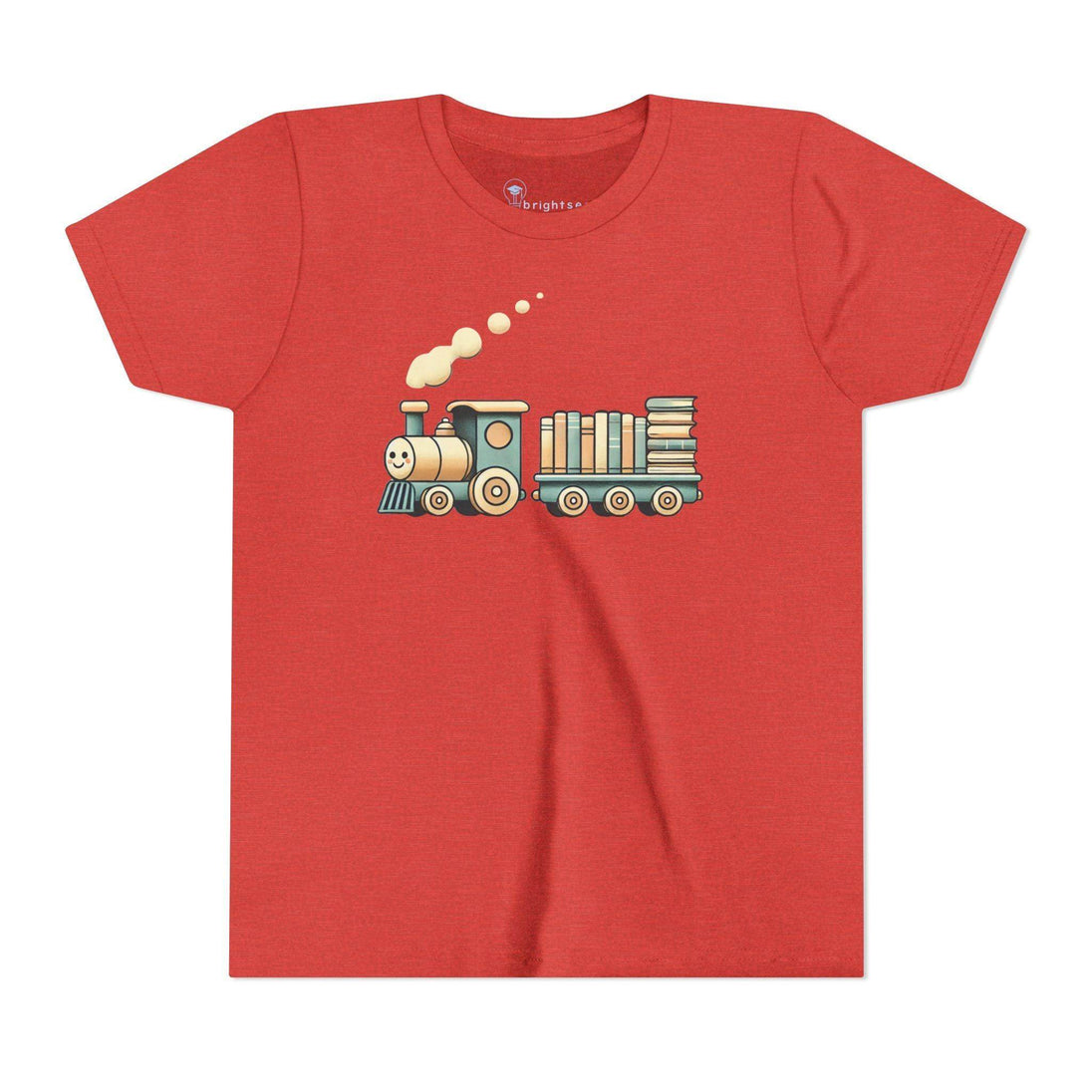 Train Book Delivery - Youth Short Sleeve - Brightsee