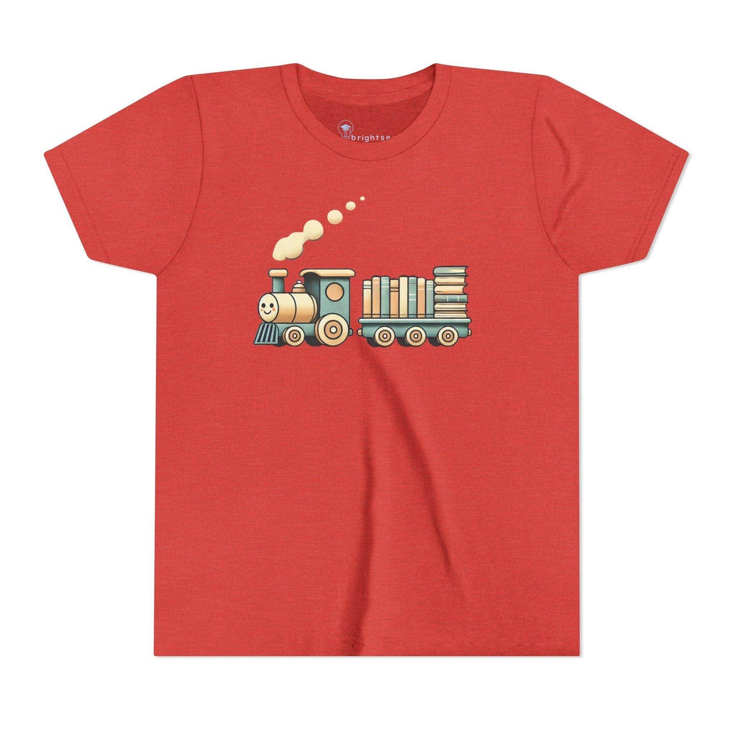 Train Book Delivery - Youth Short Sleeve - Brightsee
