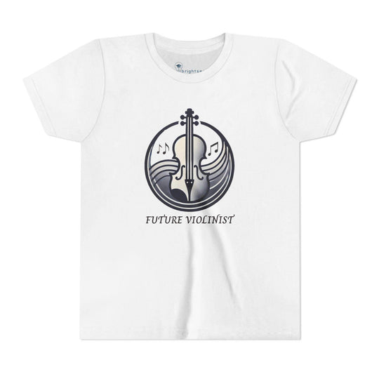 Future Violinist - Youth Short Sleeve - Brightsee