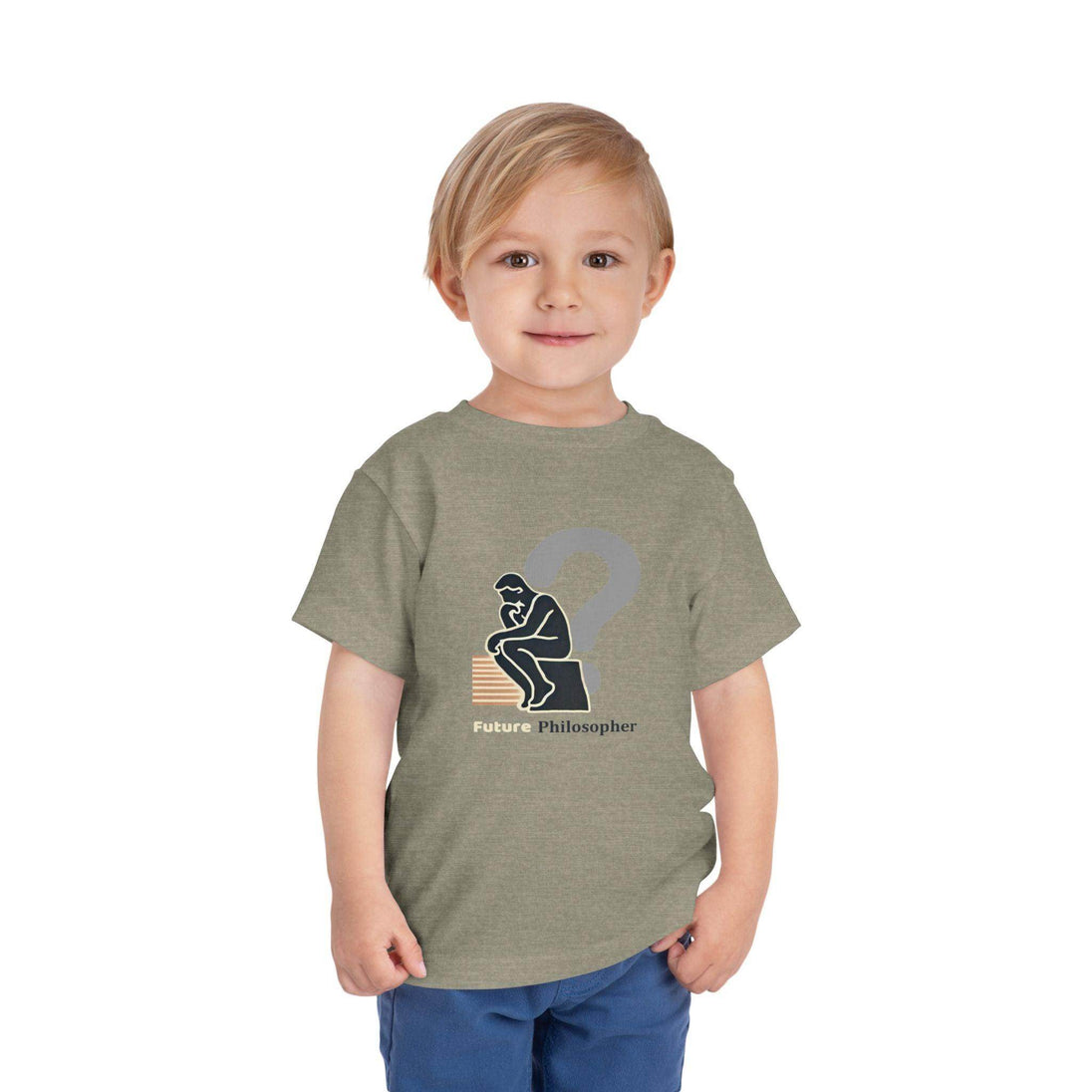 Future Philosopher Thinker - Toddler Short Sleeve - Brightsee