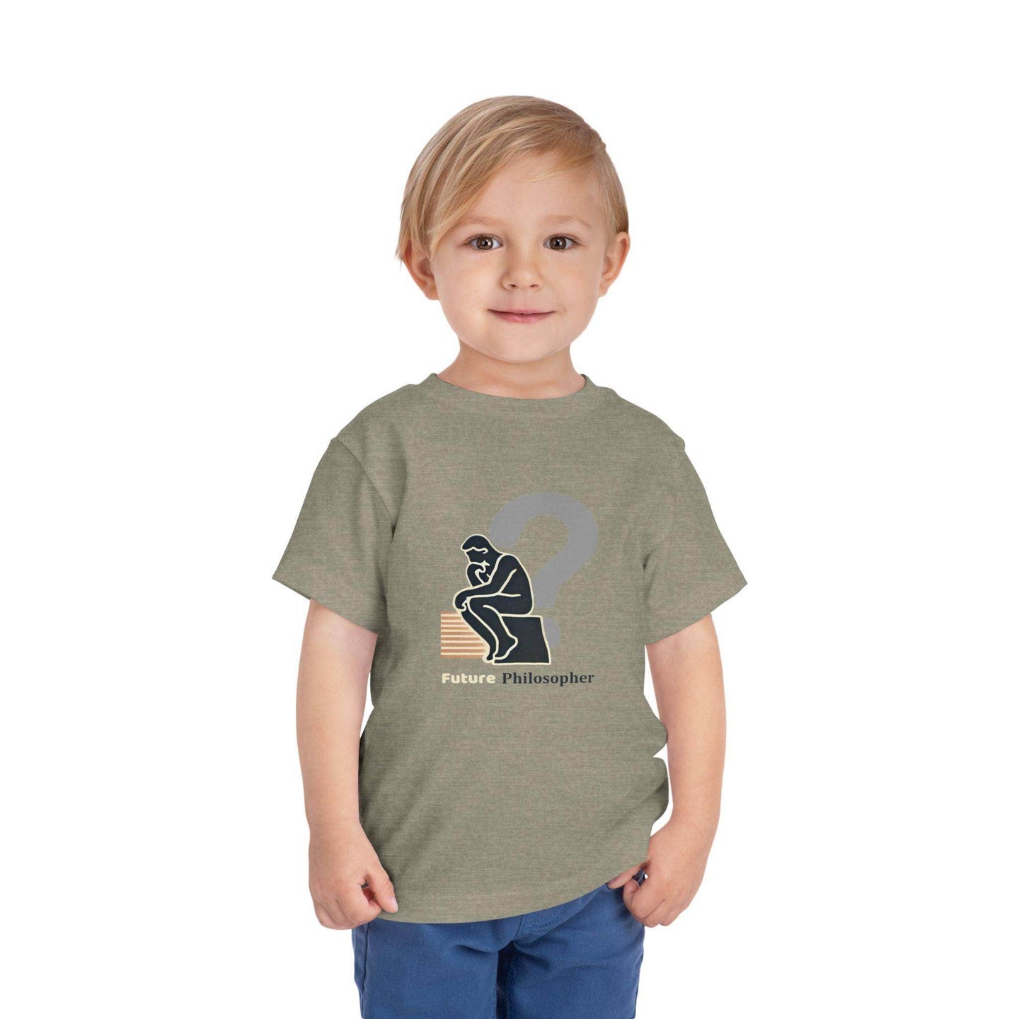 Future Philosopher Thinker - Toddler Short Sleeve - Brightsee