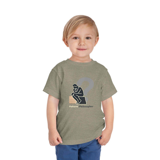Future Philosopher Thinker - Toddler Short Sleeve - Brightsee