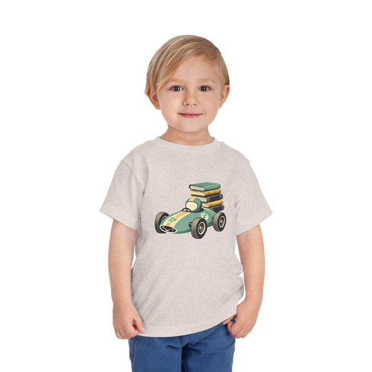 Book Delivery Race Car - Toddler Short Sleeve - Brightsee