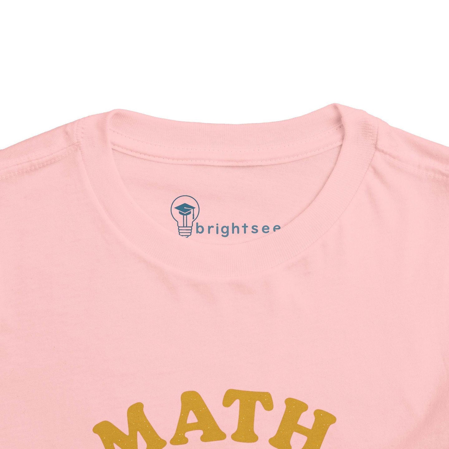 Math is Fun Cute Calculator - Toddler Short Sleeve - Brightsee