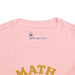 Math is Fun Cute Calculator - Toddler Short Sleeve - Brightsee