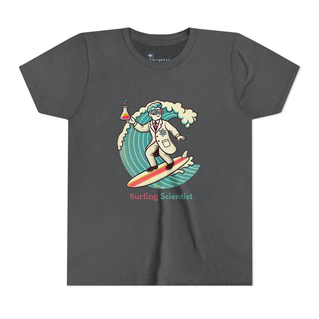 Surfing Scientist - Youth Short Sleeve - Brightsee
