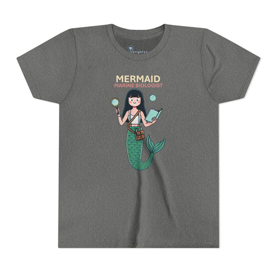 Mermaid Marine Biologist - Youth Short Sleeve - Brightsee