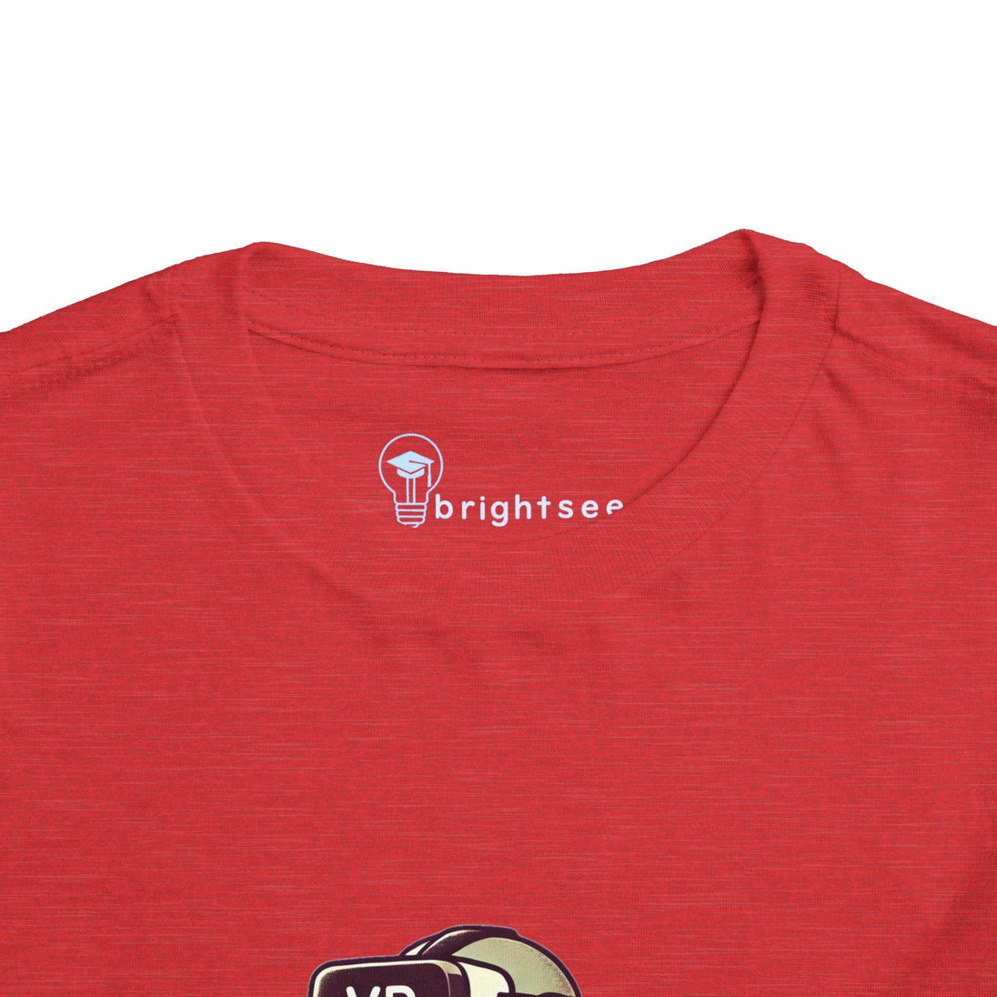 VR Dinosaur - Toddler Short Sleeve Tee - Brightsee