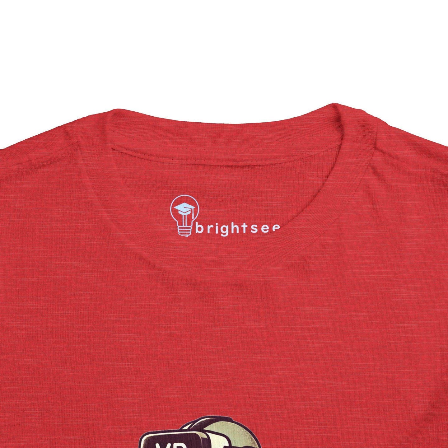 VR Dinosaur - Toddler Short Sleeve Tee - Brightsee