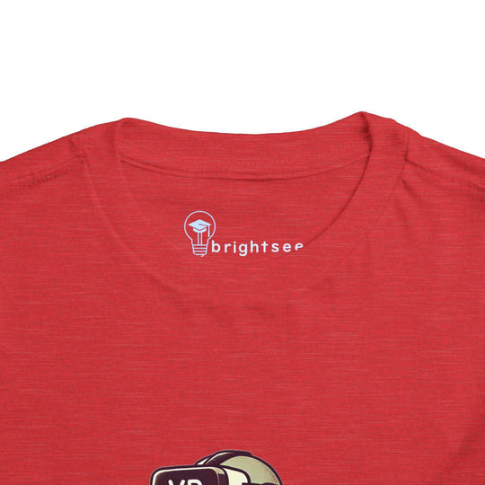 VR Dinosaur - Toddler Short Sleeve Tee - Brightsee