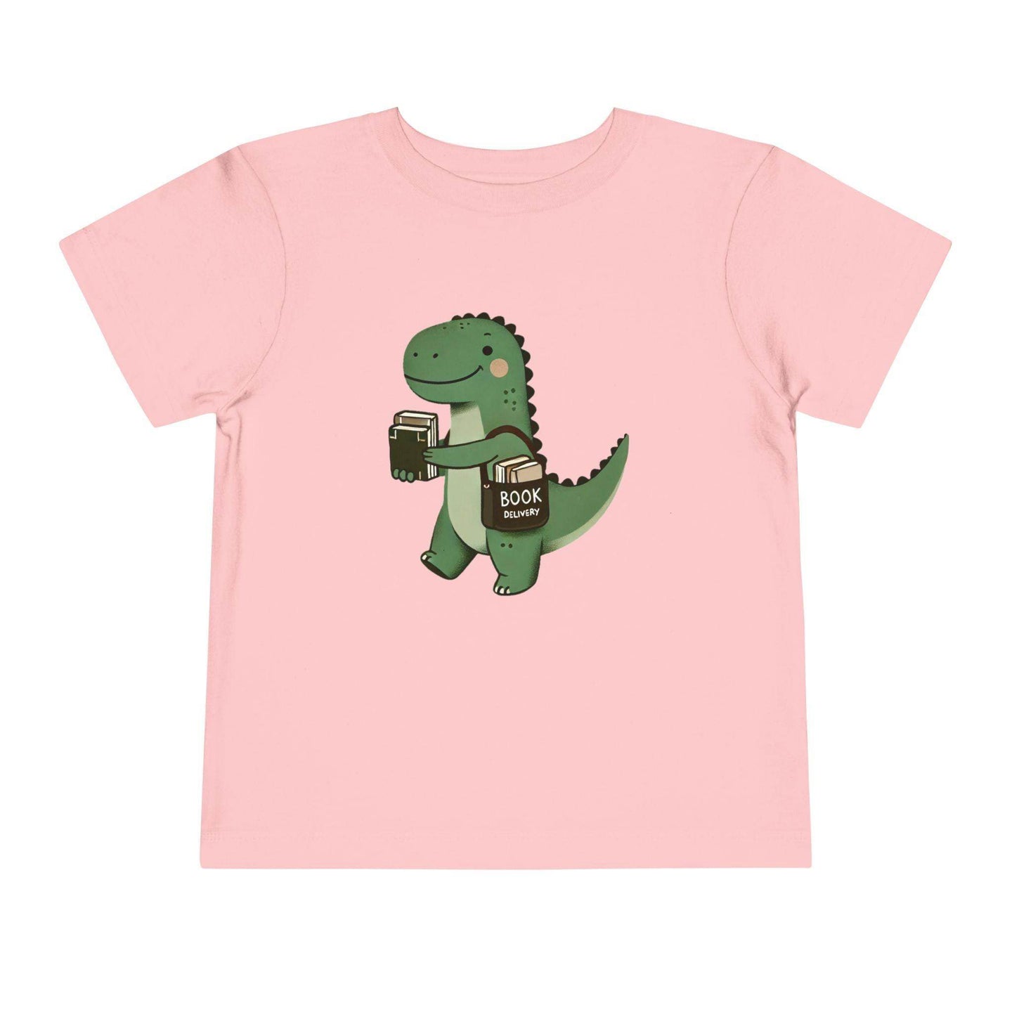 Dino Book Delivery - Toddler Short Sleeve - Brightsee