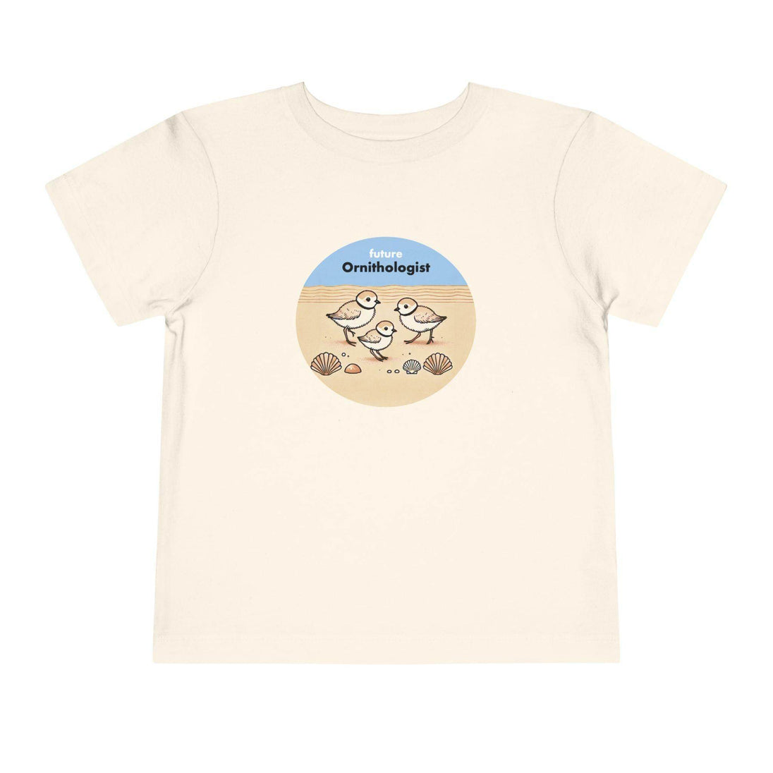 Future Ornithologist Plover - Toddler Short Sleeve - Brightsee
