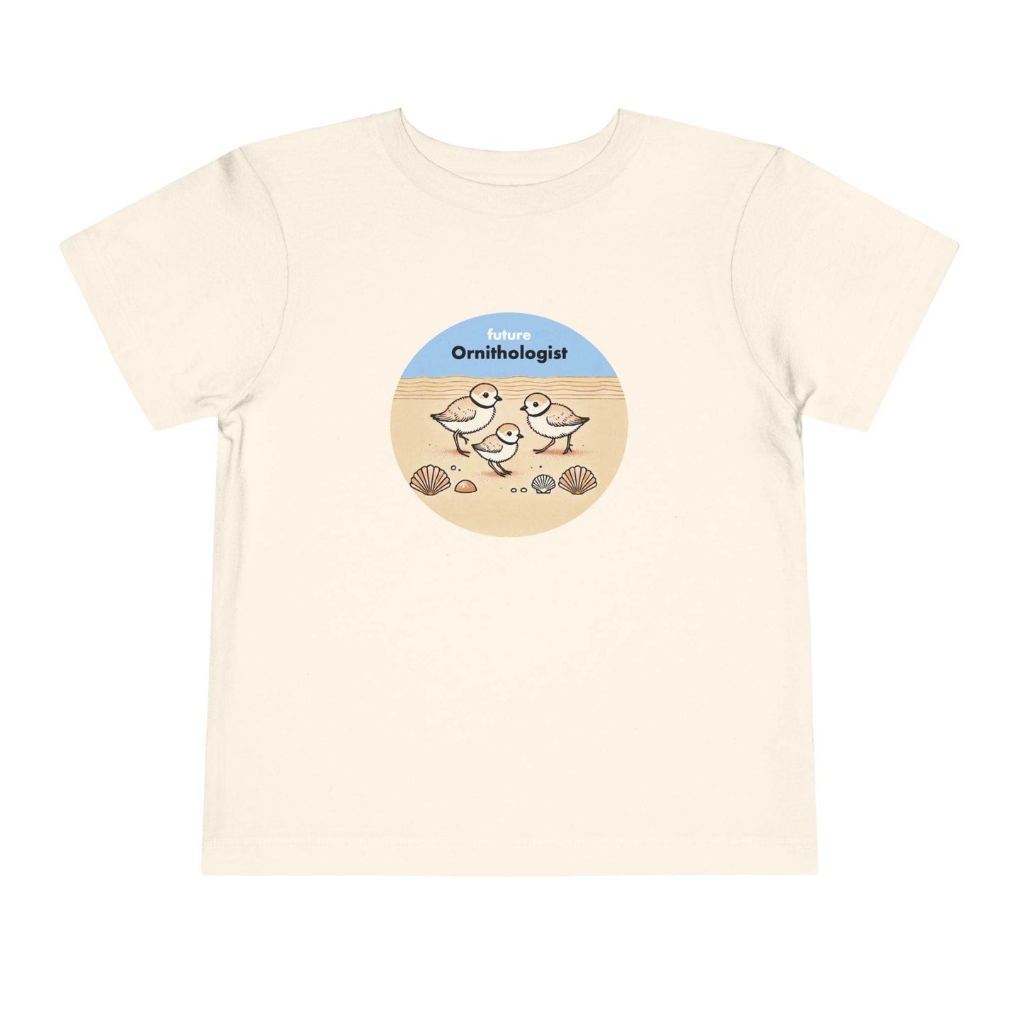 Future Ornithologist Plover - Toddler Short Sleeve - Brightsee