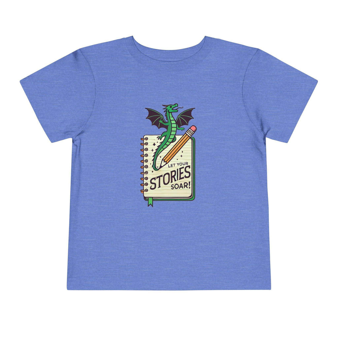 Let Your Stories Soar - Dragon - Toddler Short Sleeve - Brightsee