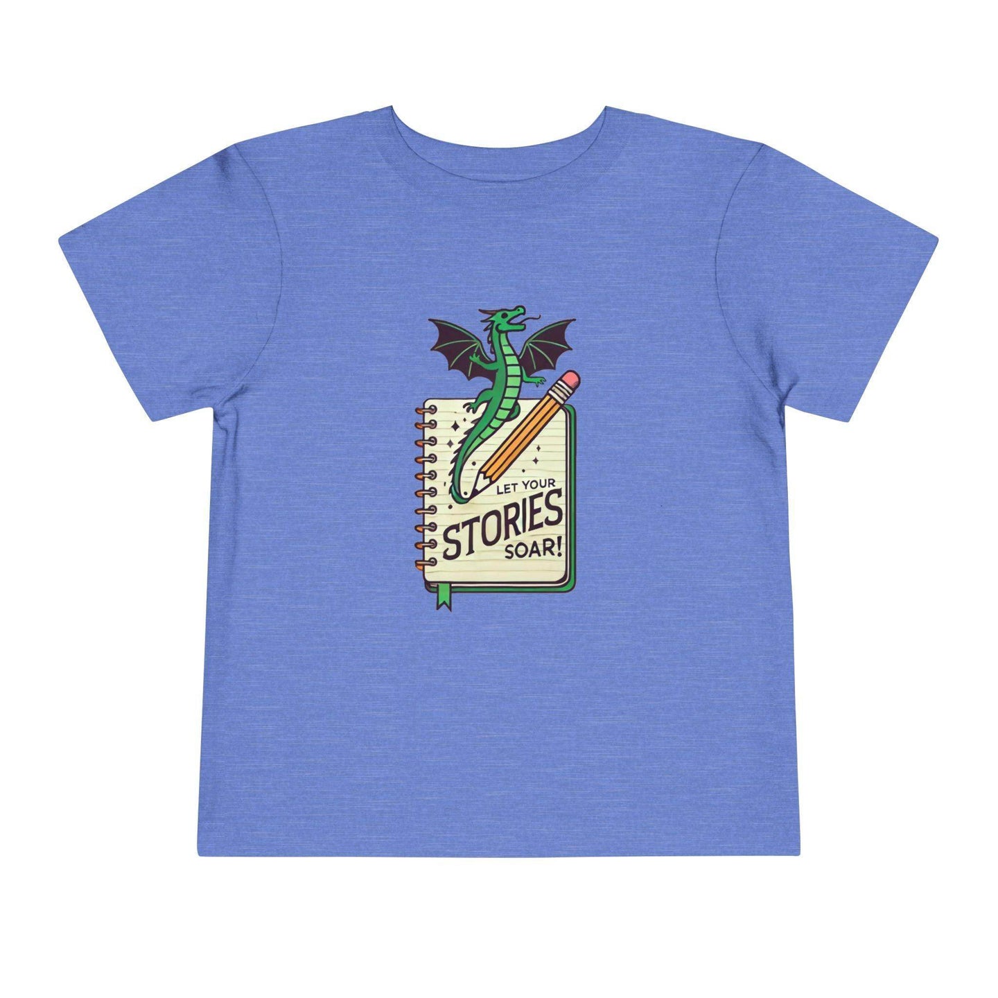 Let Your Stories Soar - Dragon - Toddler Short Sleeve - Brightsee