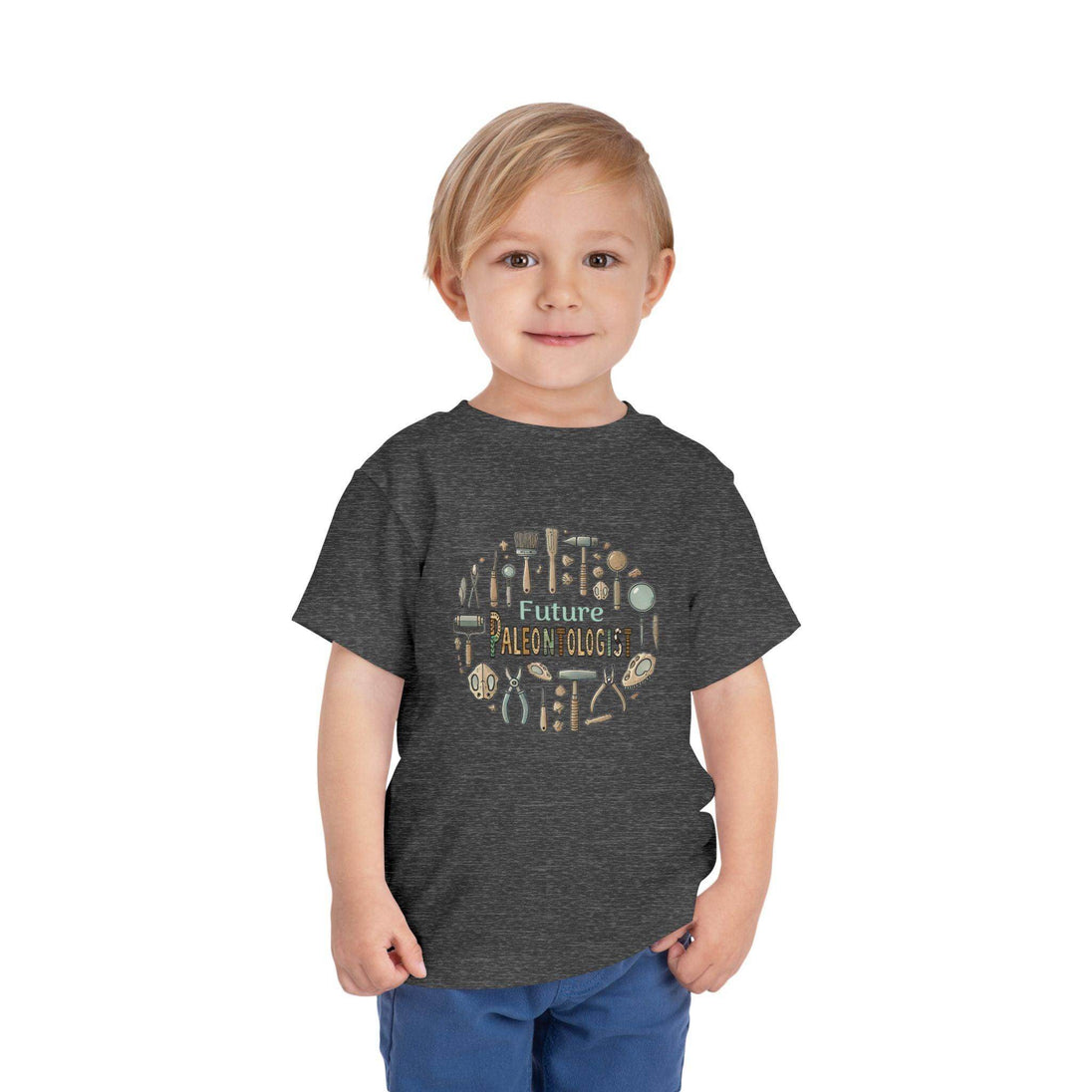 Future Paleontologist Circle - Toddler Short Sleeve - Brightsee