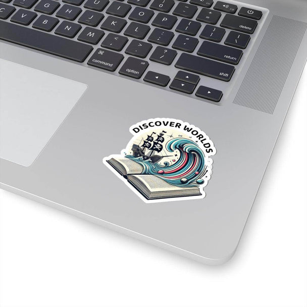 Discover Worlds Kiss-Cut Stickers - Brightsee