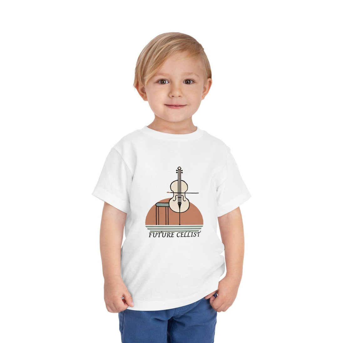 Future Cellist - Toddler Short Sleeve - Brightsee