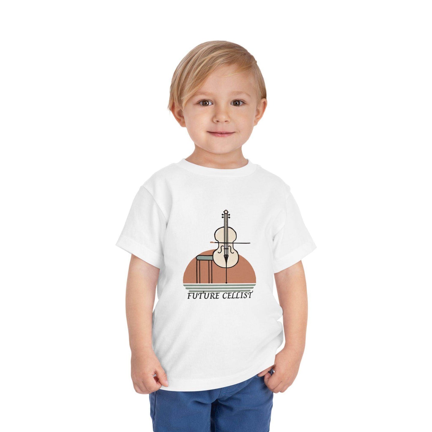 Future Cellist - Toddler Short Sleeve - Brightsee