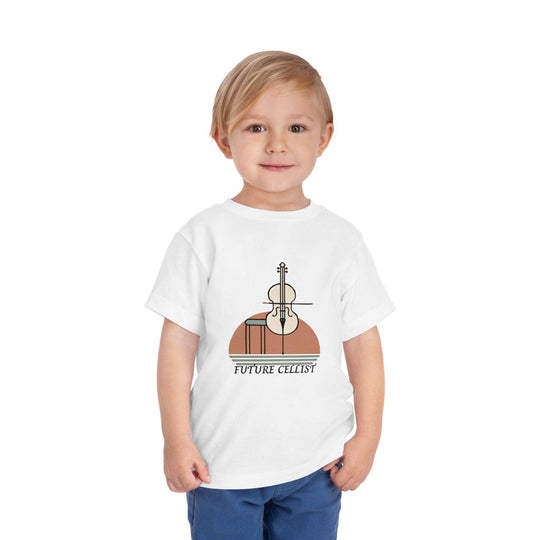 Future Cellist - Toddler Short Sleeve - Brightsee