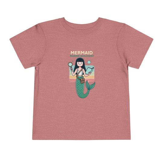 Mermaid Marine Biologist - Toddler Short Sleeve - Brightsee